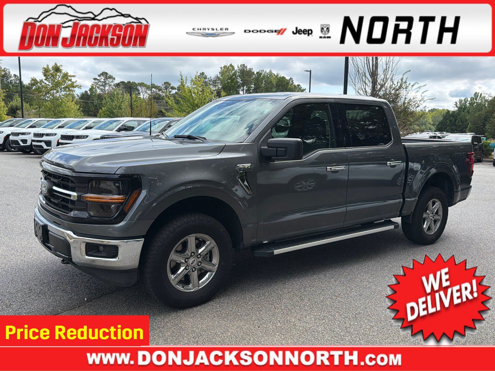 Used 2025 Ford F150 XLT w/ Equipment Group 301A Standard AWD/4WD image 1