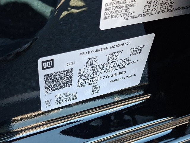 New 2026 GMC Sierra 2500 AT4X AWD/4WD image 18