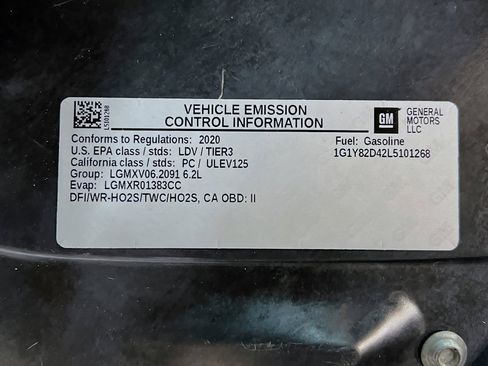 Used 2020 Chevrolet Corvette Stingray Premium Cpe w/ 3LT Preferred Equipment Group RWD image 20