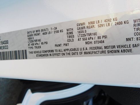 Used 2024 RAM ProMaster 3500 w/ Convenience Group image 12