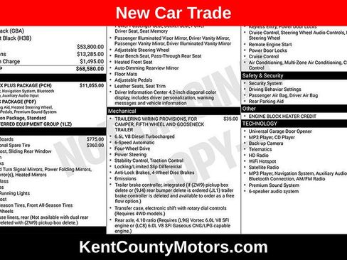 Used 2019 Chevrolet Silverado 3500 LTZ w/ Duramax Plus Package AWD/4WD image 1