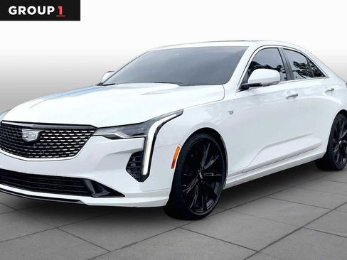 Used 2022 Cadillac CT4 Luxury w/ Sun And Sound Package RWD image 1