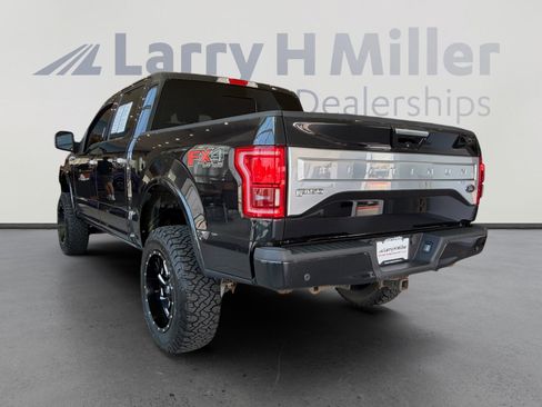 Used 2015 Ford F150 Platinum w/ Equipment Group 701A Luxury AWD/4WD image 3