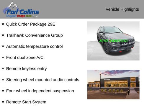 Used 2024 Jeep Compass Trailhawk w/ Trailhawk Convenience Group AWD/4WD image 6