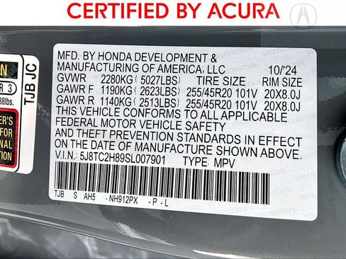 Certified 2025 Acura RDX A-Spec image 42