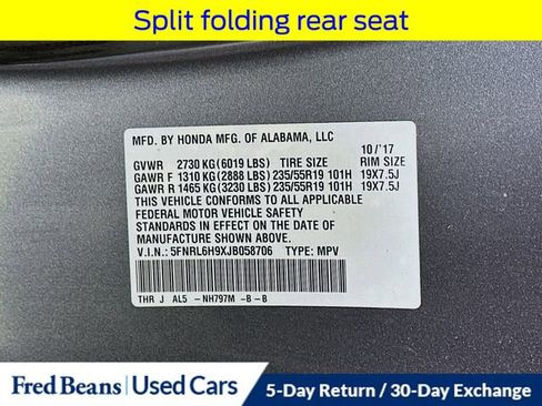 Used 2018 Honda Odyssey Elite image 40