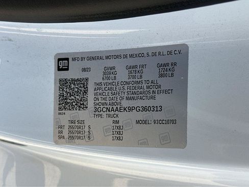Used 2023 Chevrolet Silverado 1500 W/T RWD image 37