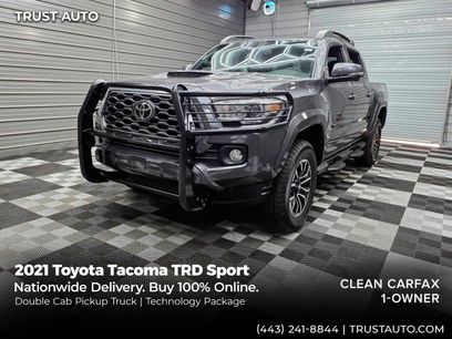 Used 2021 Toyota Tacoma TRD Sport w/ Technology Package