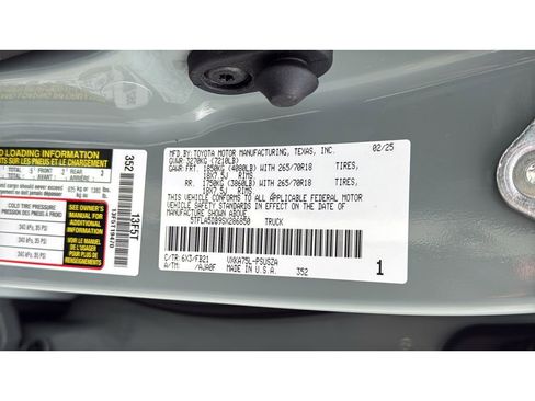 Used 2025 Toyota Tundra SR5 w/ TRD Off-Road Package image 31