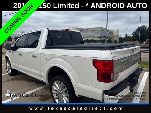 Used 2019 Ford F150 Limited w/ Trailer Tow Package AWD/4WD image 2