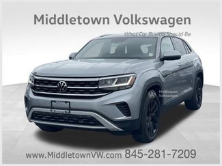 Used 2023 Volkswagen Atlas Cross Sport SE w/ Black Wheel Package AWD/4WD video 1