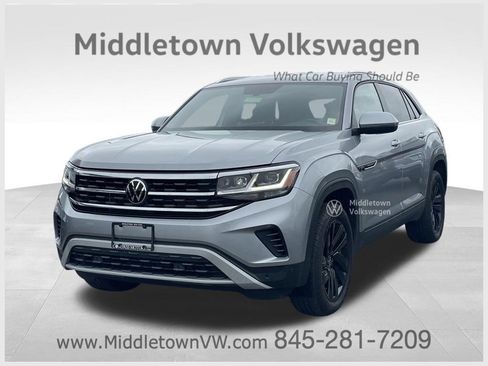 Used 2023 Volkswagen Atlas Cross Sport SE w/ Black Wheel Package AWD/4WD image 1
