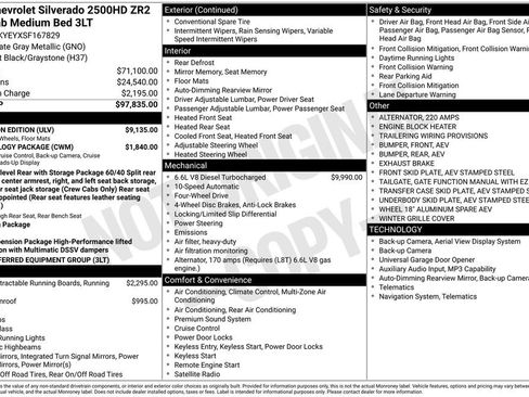 Used 2025 Chevrolet Silverado 2500 ZR2 w/ ZR2 Bison Edition AWD/4WD image 8