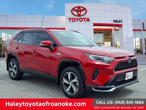 Certified 2021 Toyota RAV4 SE w/ Weather & Moonroof Package AWD/4WD image 1