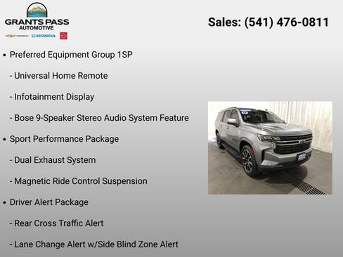 Certified 2022 Chevrolet Suburban RST w/ Sport Performance Package AWD/4WD image 19