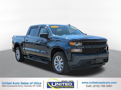Used 2022 Chevrolet Silverado 1500 Custom w/ LPO, Dark Essentials Package image 1