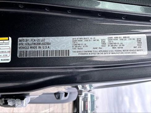 Used 2021 Jeep Gladiator Rubicon w/ Trailer Tow Package image 20