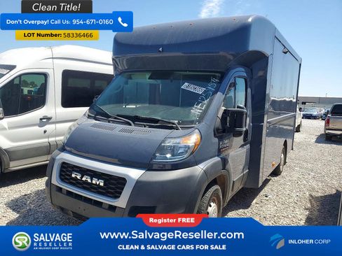 Used 2022 RAM ProMaster 3500 w/ Fleet Safety Group FWD image 1