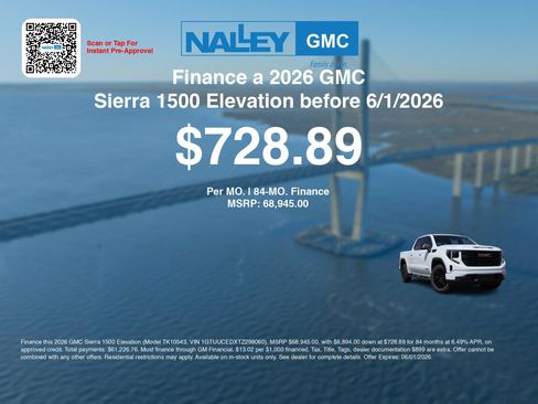 New 2026 GMC Sierra 1500 Elevation w/ Elevation Premium Package AWD/4WD image 7