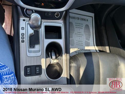 Used 2018 Nissan Murano SL w/ Moonroof Package AWD/4WD image 18