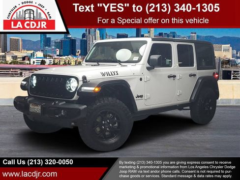 Used 2026 Jeep Wrangler Unlimited Sport AWD/4WD image 1