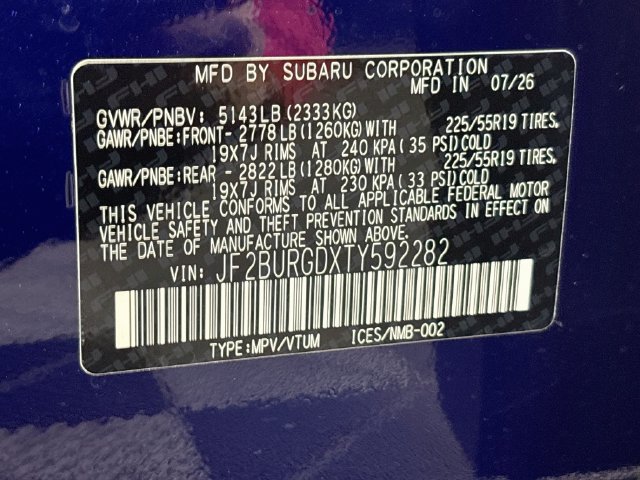 New 2026 Subaru Outback Limited XT AWD/4WD image 33