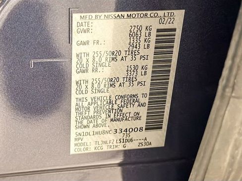 Used 2022 INFINITI QX60 Autograph w/ Cargo Package image 29