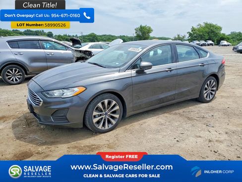 Used 2019 Ford Fusion SE AWD/4WD image 1