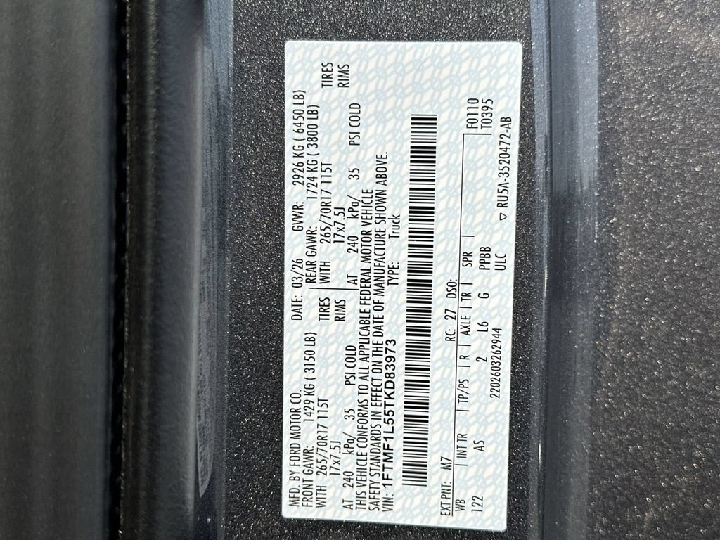 New 2026 Ford F150 XL AWD/4WD image 35