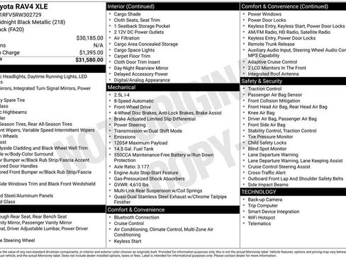 Used 2024 Toyota RAV4 XLE image 35
