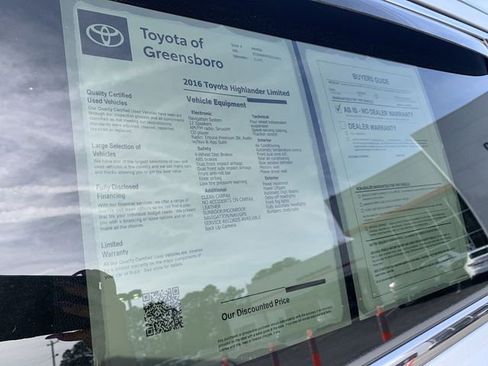 Used 2016 Toyota Highlander Limited image 39