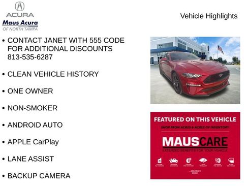 Used 2021 Ford Mustang Premium w/ Equipment Group 201A RWD image 8