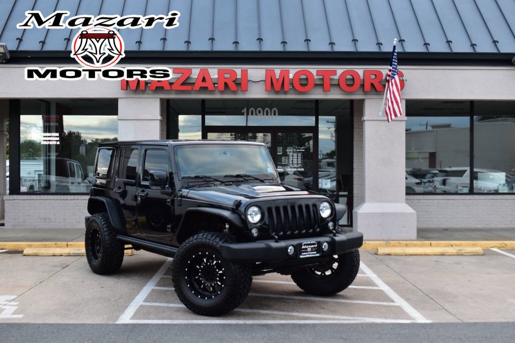 Used 2015 Jeep Wrangler Unlimited Sahara AWD/4WD image 1