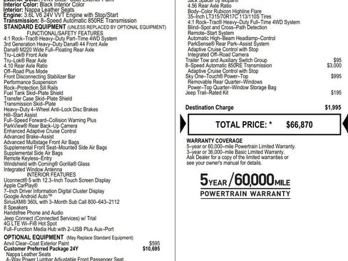 New 2026 Jeep Wrangler Unlimited Rubicon image 2