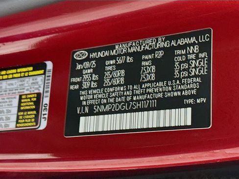 Certified 2025 Hyundai Santa Fe SEL AWD/4WD image 34