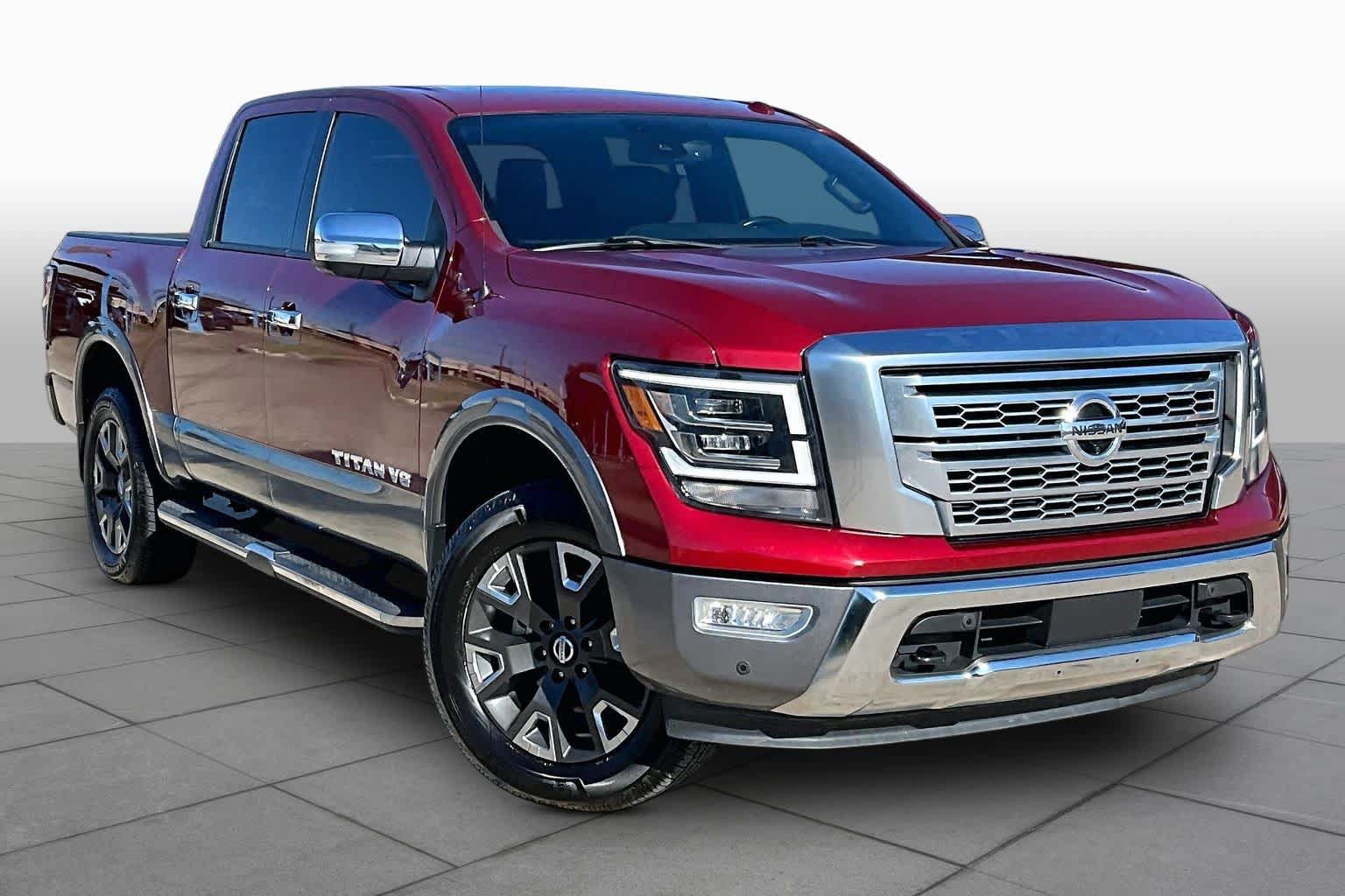 Used 2020 Nissan Titan Platinum Reserve w/ Moonroof Package AWD/4WD image 2