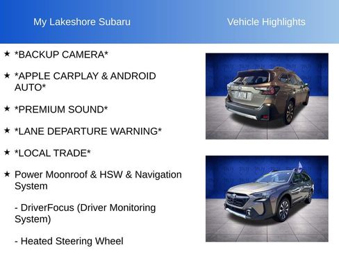 Certified 2023 Subaru Outback Limited AWD/4WD image 7