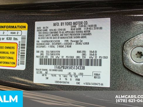 Used 2024 Ford Mustang Premium RWD image 39
