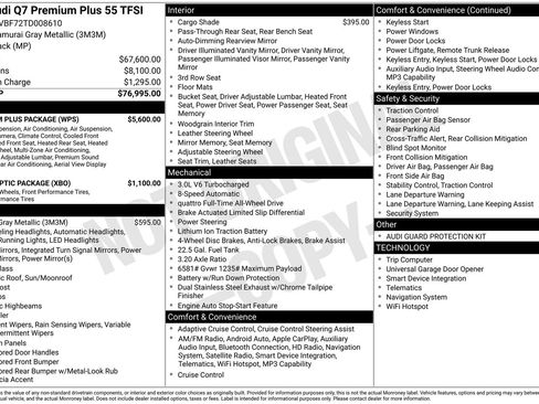 Certified 2026 Audi Q7 3.0T Premium Plus w/ Premium Plus Package AWD/4WD image 43