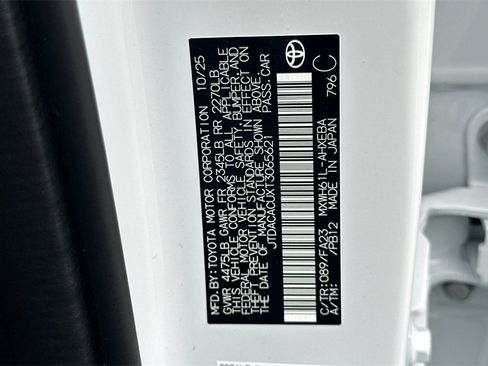 New 2026 Toyota Prius SE image 27