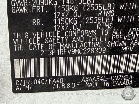 Used 2021 Toyota RAV4 XLE w/ Convenience Package AWD/4WD image 14