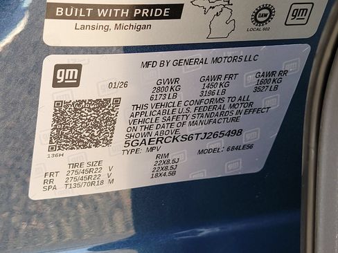 New 2026 Buick Enclave Avenir w/ Super Cruise Package FWD image 14