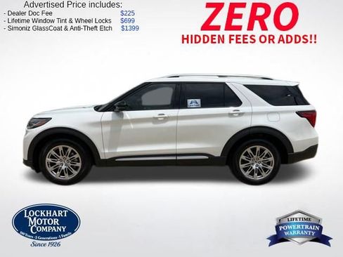New 2026 Ford Explorer Platinum RWD image 4