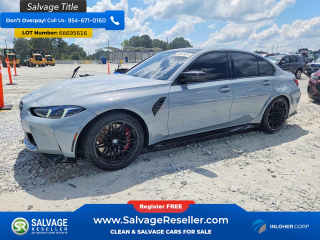 Used 2025 BMW M3 Competition w/ M Carbon Exterior Package AWD/4WD image 1