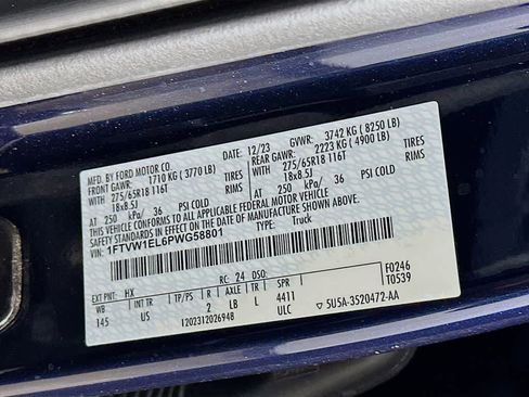 Certified 2023 Ford F150 Lightning XLT image 23