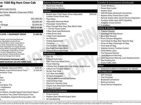 Used 2025 RAM 1500 Big Horn image 36