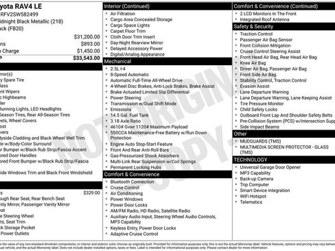 Used 2025 Toyota RAV4 LE image 28