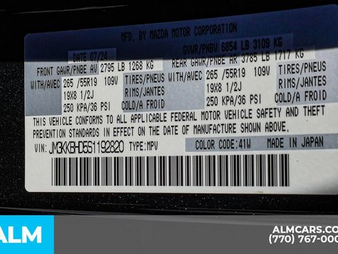 Used 2025 MAZDA CX-90 3.3 Turbo w/ Preferred Package image 64