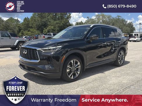 Used 2023 INFINITI QX60 Luxe w/ Cargo Package FWD image 1