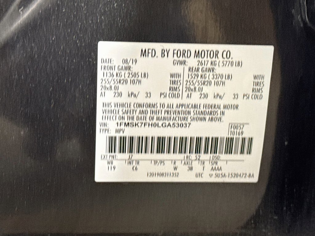 Used 2020 Ford Explorer Limited RWD image 42